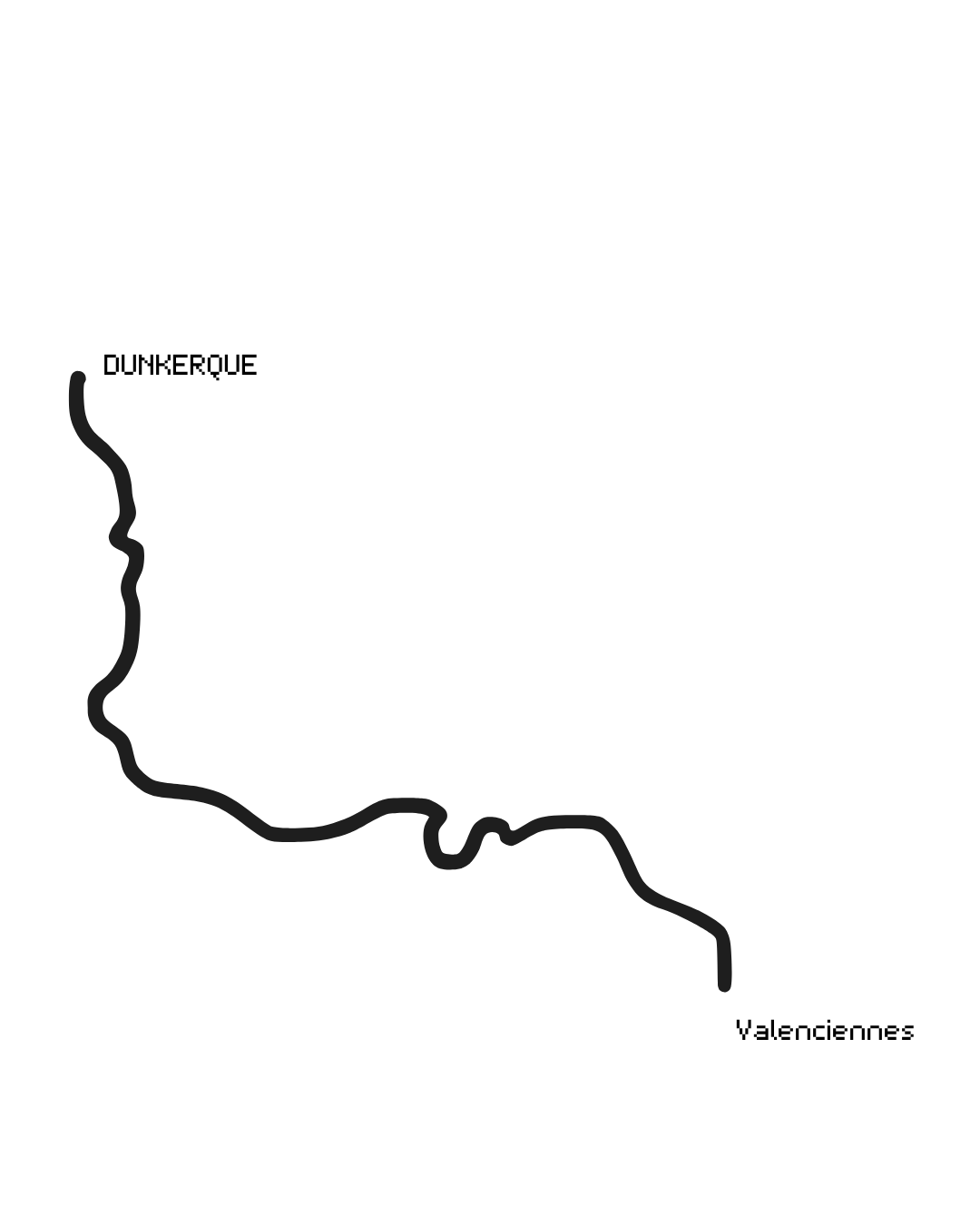 Route map for Stage 3