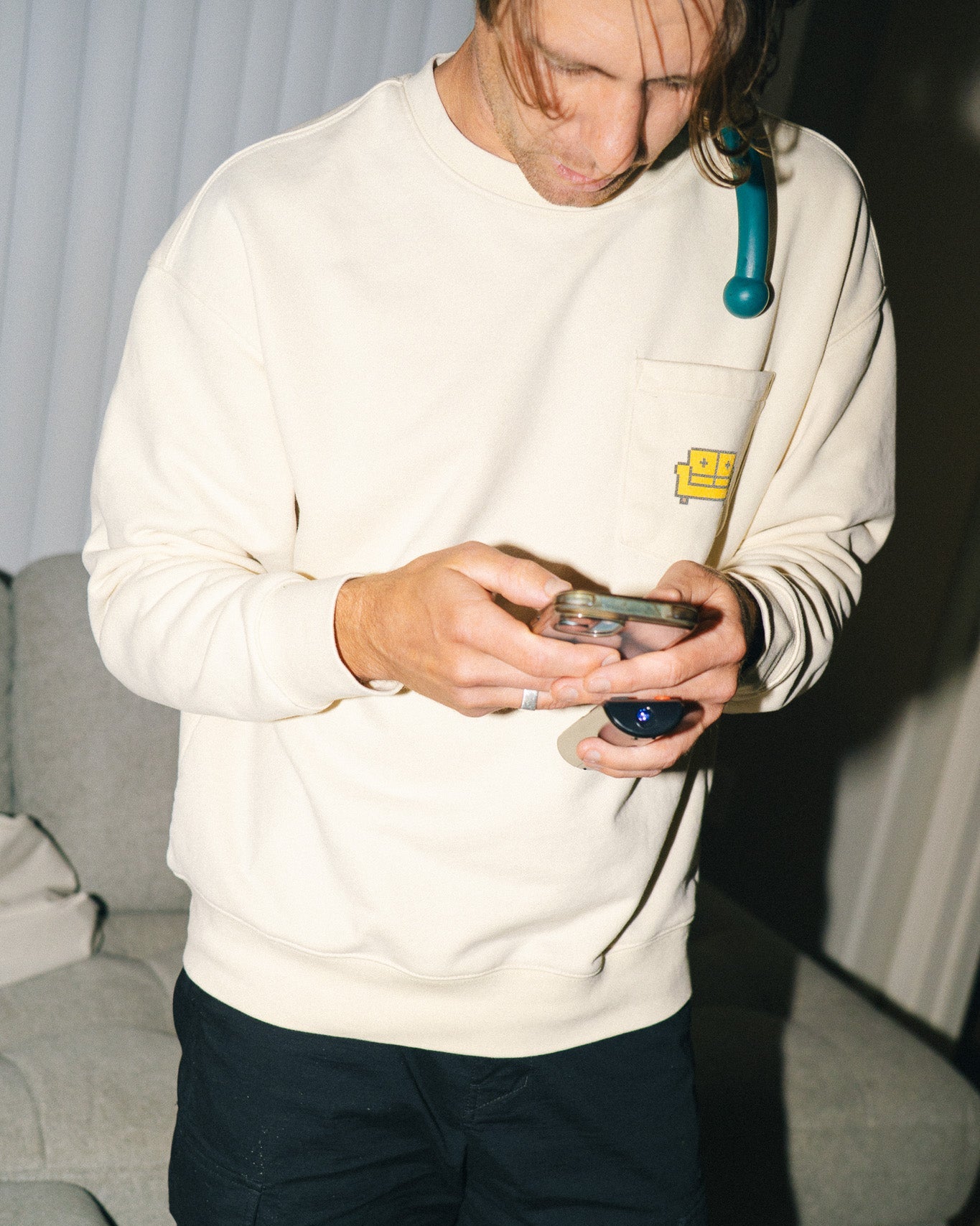 8bit crewneck